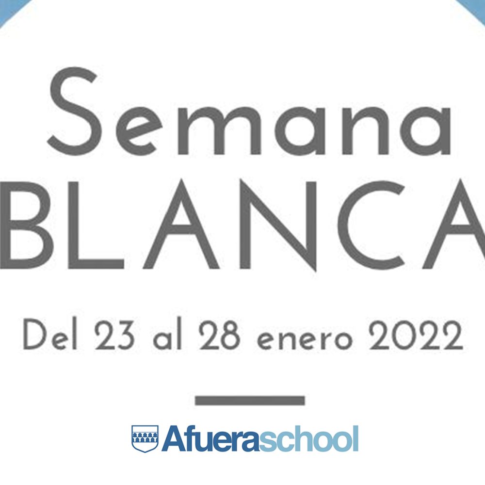Reserva tu plaza en la Semana Blanca