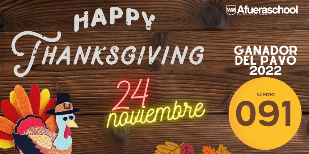 Sorteo de Thanksgiving