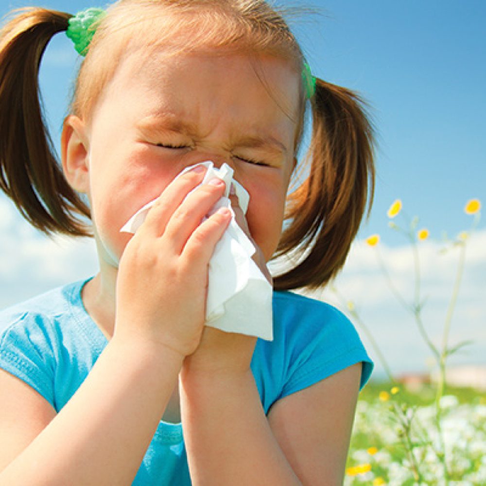 10 alergias infantiles comunes en niños y cómo controlarlas