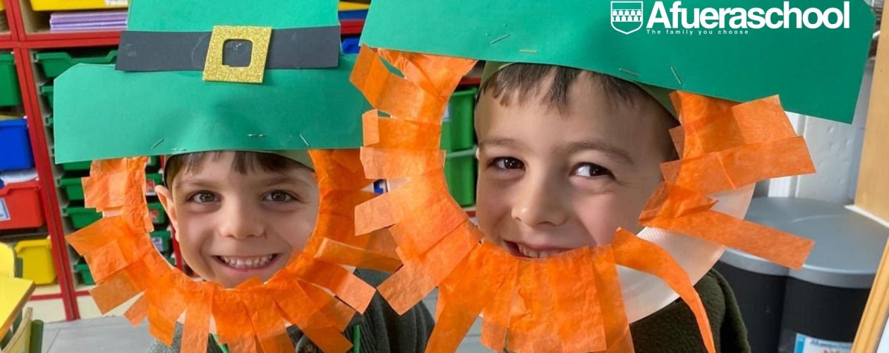 El Colegio Afuera se viste de verde para celebrar San Patricio
